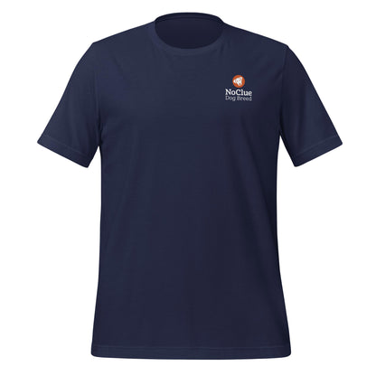 NoClue Dog Breed Definition Unisex T-Shirt Navy Front