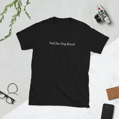 NoClue Dog Breed - Large Logo Back
