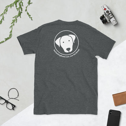 NoClue Dog Breed - Large Logo Back